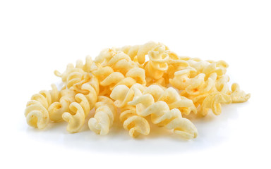 Spiral Potato snack isolate on white background