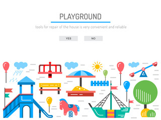 childrens playground kindergarten