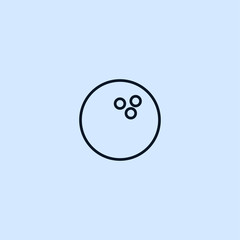 bowling ball icon