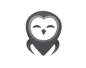 Abstract Owl Logo