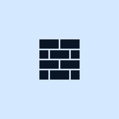 Fototapeta na wymiar brick wall icon