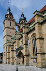 Fototapeta na wymiar Dreifaltigkeitskirche in bayreuth