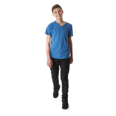 Fototapeta premium Cute teenager boy over white isolated background