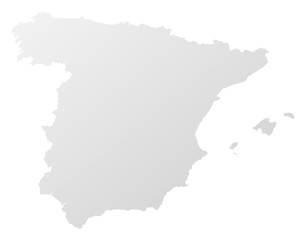 Fototapeta premium Map - Spain