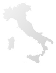 Fototapeta na wymiar Map - Italy