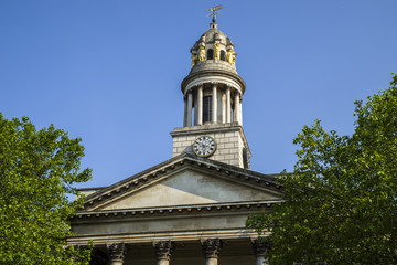 Fototapeta na wymiar St. Marylebone Parish Church in London