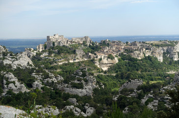 Fototapeta na wymiar Les Baux de Provence
