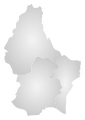 Map - Luxembourg