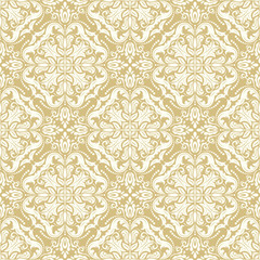 Seamless Vector Wallpaper in the Style of Baroque
