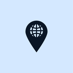 map location pin icon