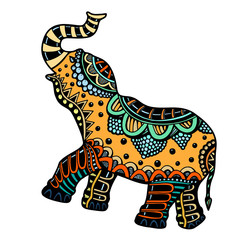 decorated Indian Elephant