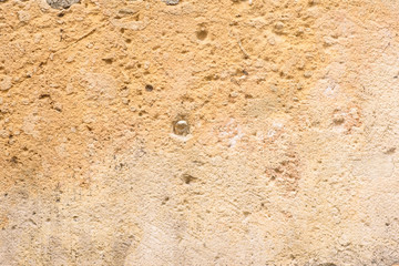 Old stone and cement wall surface