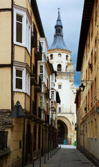 Fototapeta na wymiar Cathedral of Santa Maria de Vitoria. Vitoria-Gasteiz, Spain
