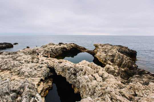 Bay "Bowl of Love" .Atlesh, Tarhankut. Crimea