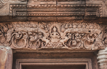 Prasat Hin Mueang Tam Hindu religious ruin located in Buri Ram Province Thailand, built around the 10th-12th century and used as a religious shrine in Hinduism.