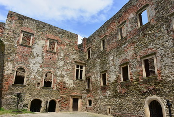 The castle Helfstyn in Czech republic