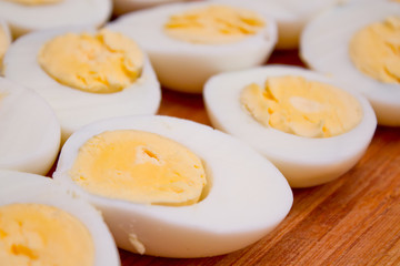 boiled eggs