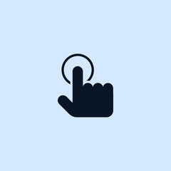 Obraz premium touch gesture icon