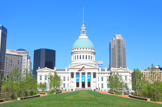 Old Court House In Saint Louis County, Missouri
