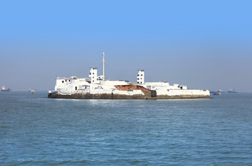 Small island in Arabian sea