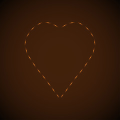 Heart icon, vector illustration - 112871338