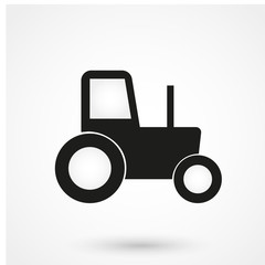 tractor icon vector