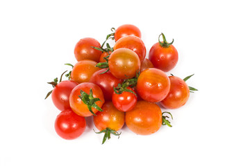 Variety of different colour tomatoes