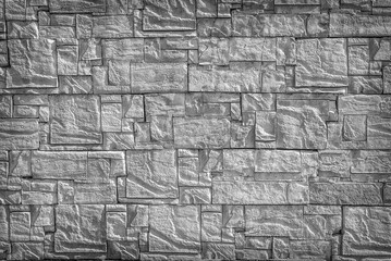 Rough brick wall.