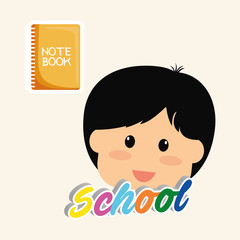 Education design. school icon. isolated illustration , vector