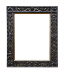 Vintage frame isolated on white background