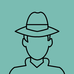 Insurance design. Safety icon. Isolated illustration