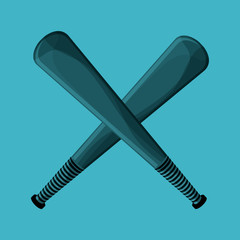 Baseball design. sport icon. Isolated image