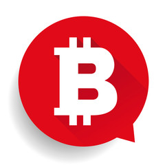 Bitcoin symbol vector