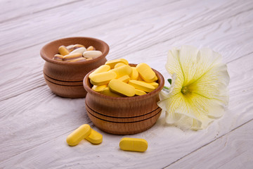 Alternative medicine tablets