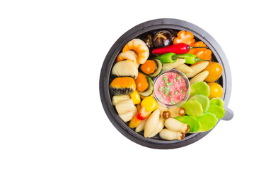 deletable imitation fruits isolated