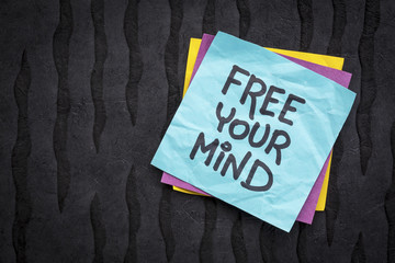 free your mind reminder note