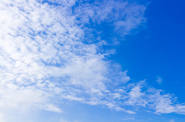 Blur clouds on the sky