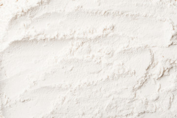 Texture of flour prepare for cooking or baking