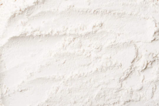 Texture of flour prepare for cooking or baking