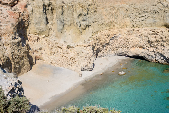 Tsigrado beach, Melos, Greece