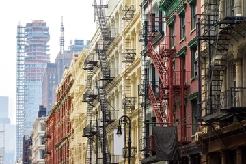 Rolgordijnen Soho Neighborhood in Manhattan New York City © deberarr
