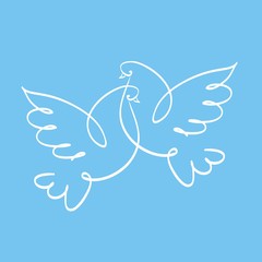 Obraz premium голуби