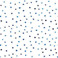 Polka dots pattern in vector. © Tasiania