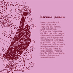  Element yoga Bronchitis mudra hands