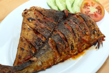 King Mackarel grilled spicy
