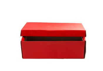 red box isolated