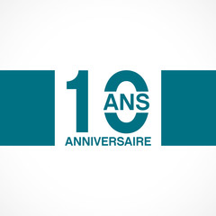 10 ans anniversaire
