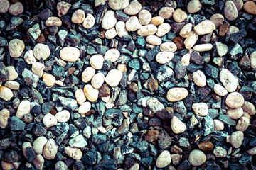 Sea stones background