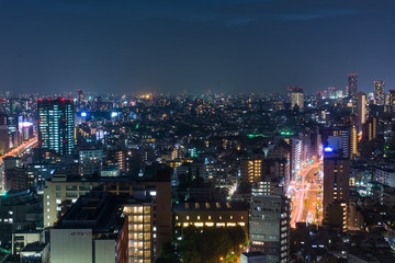 Fototapeta na wymiar 東京の夜景 