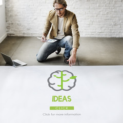 Big Data Creative Thinking Ideas Concept